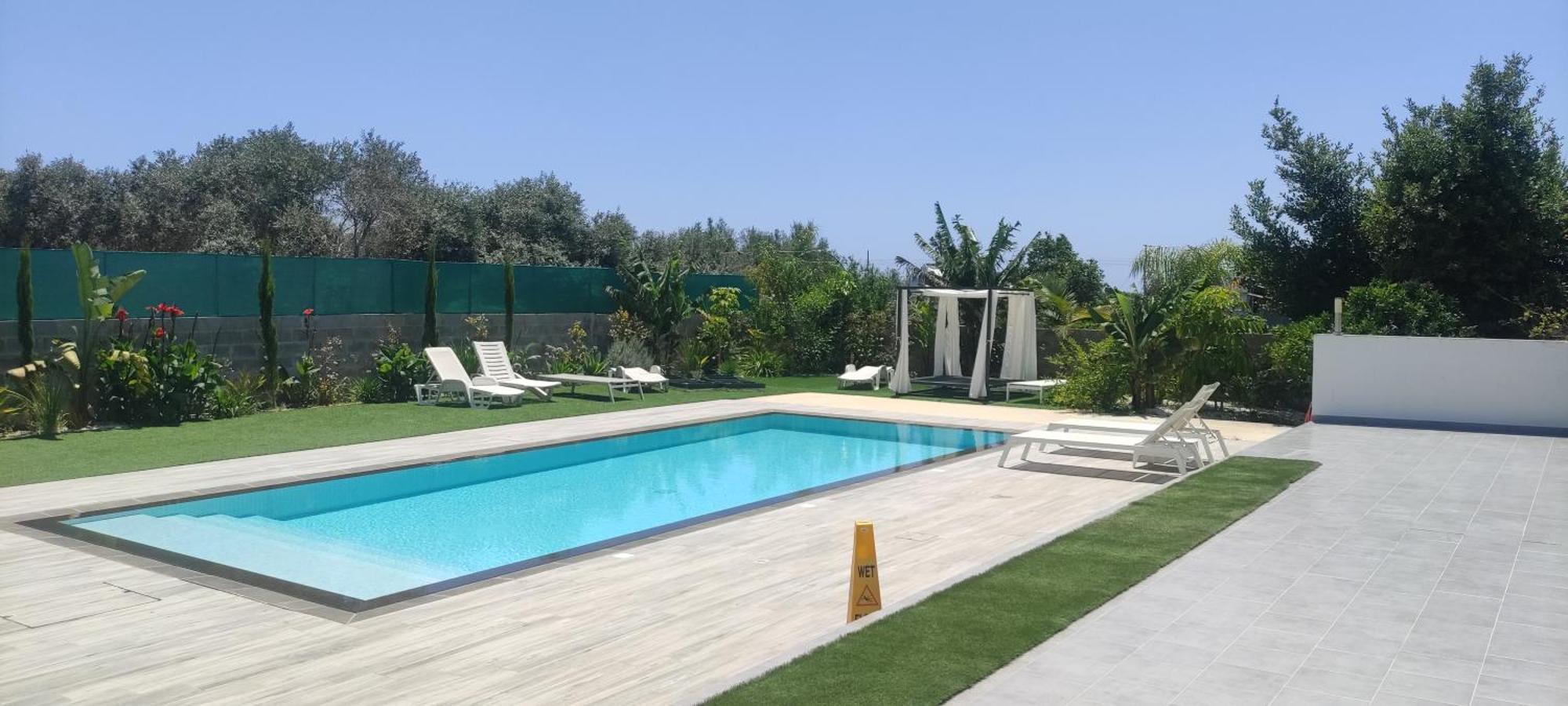 Kiti Village Villa, Cyprus, Salt-Water Pool, 6 Bedrooms, Larnaca Exterior foto